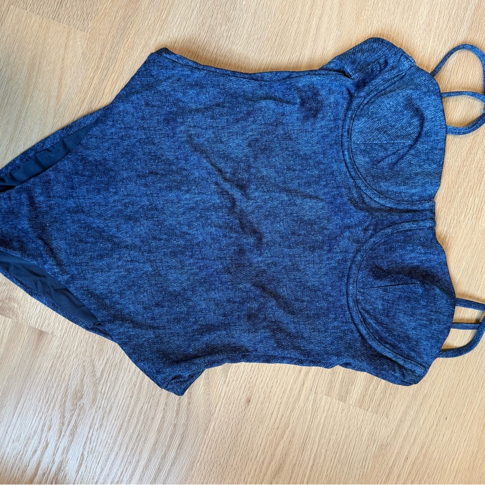 We Wore What Blue Swimsuit - never worn 
Size S